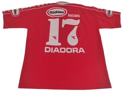 Espetacular Camisa do Rentistas - Uruguai - Uruguay - 1999  Diadora - de Jogo - de Coleção!