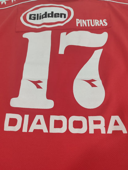 Espetacular Camisa do Rentistas - Uruguai - Uruguay - 1999  Diadora - de Jogo - de Coleção!