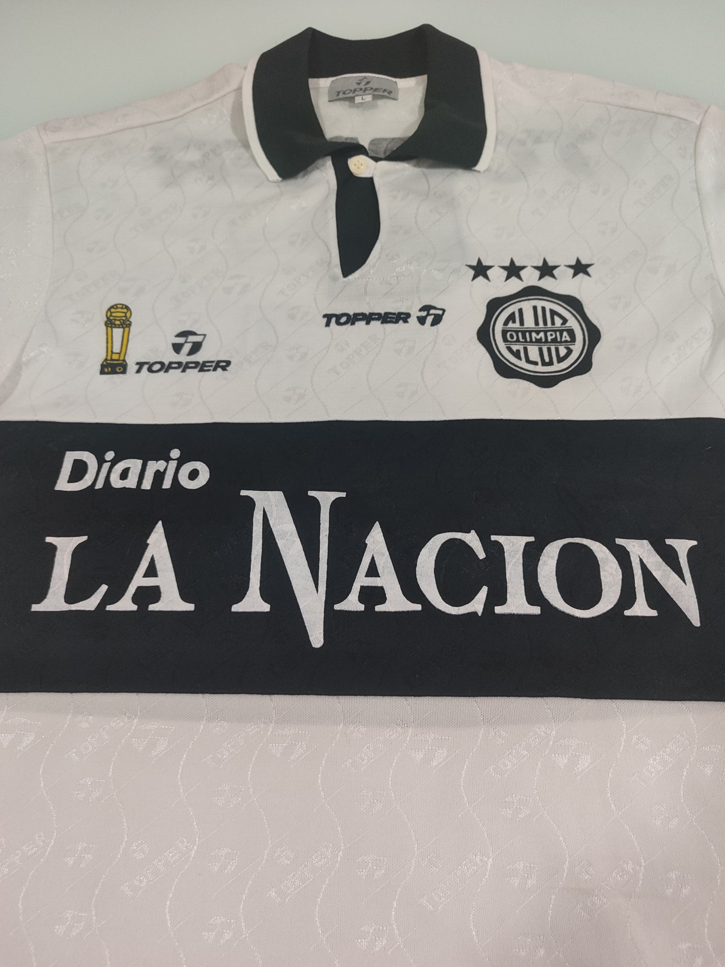 Raridade Absoluta - Club Olimpia - Paraguay - Topper 1995 - #13 - de Coleção!