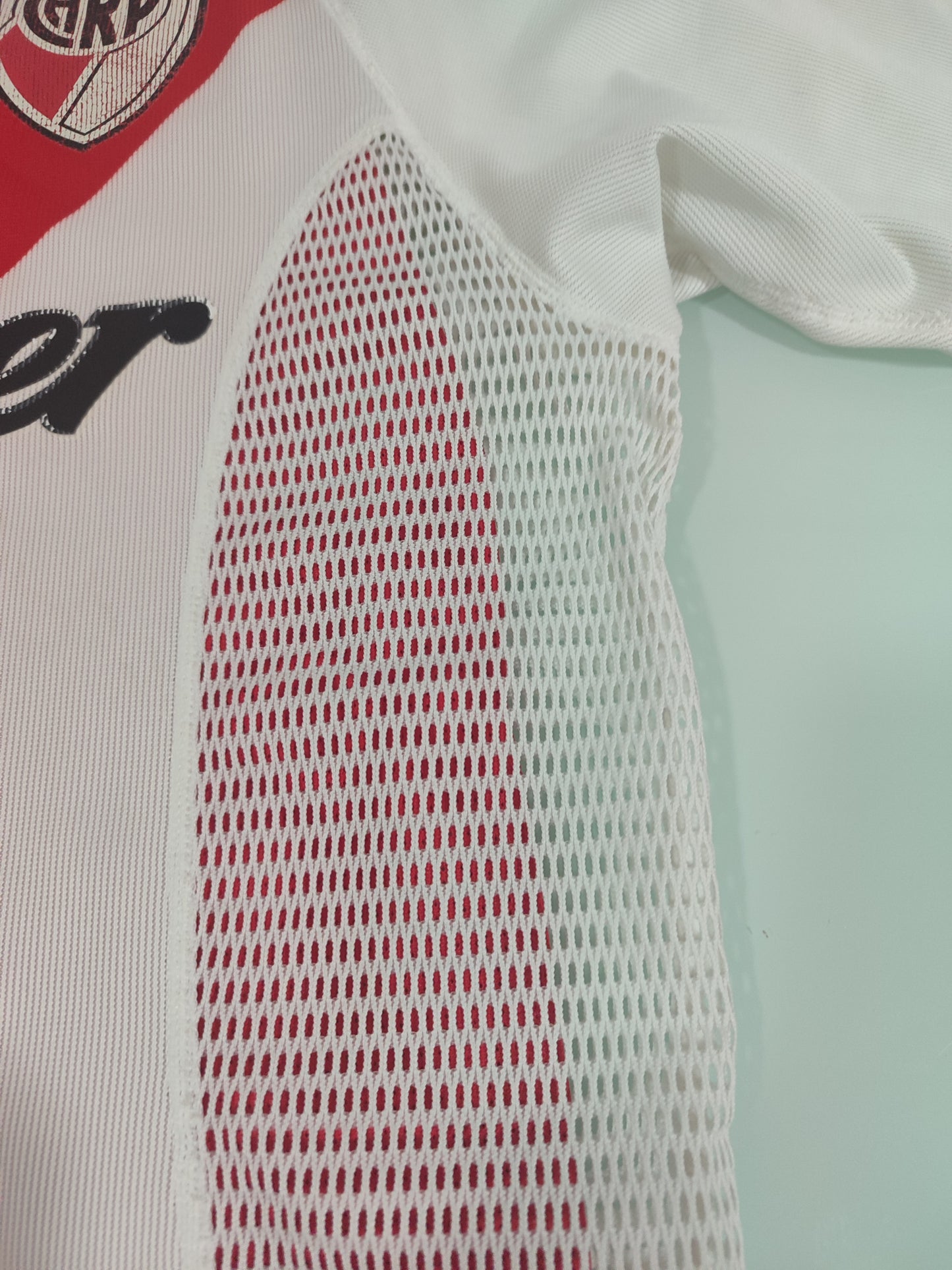 Espetacular - Camisa River Plate - Player Dupla Camada - Budweiser 2002/2003 - de Coleção!