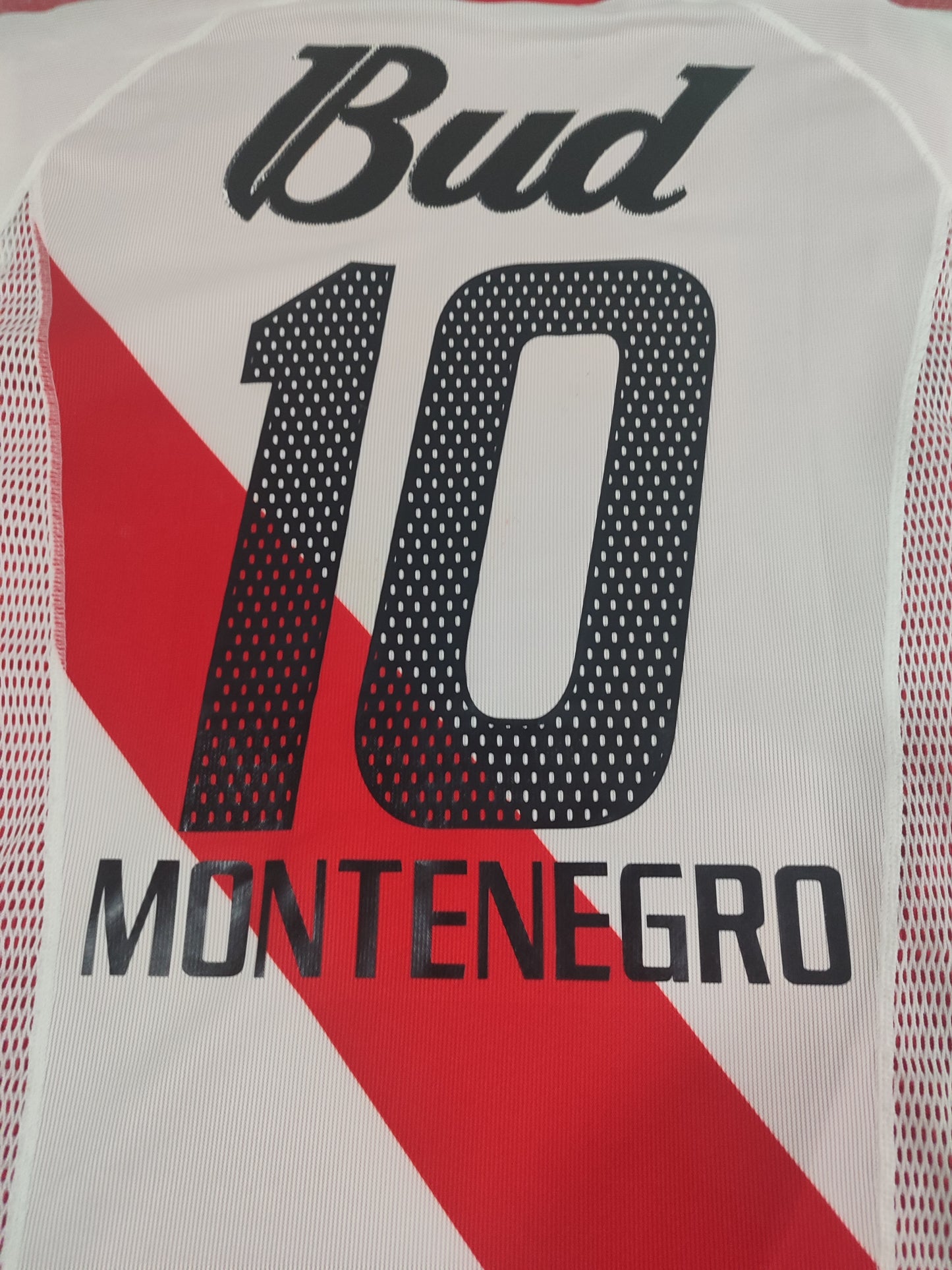 Espetacular - Camisa River Plate - Player Dupla Camada - Budweiser 2002/2003 - de Coleção!