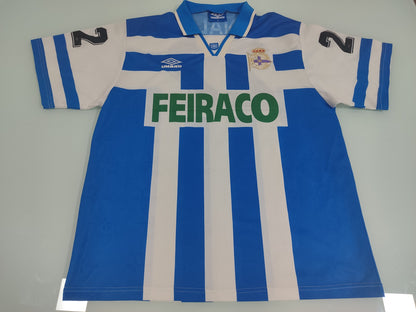 Rara Camisa Deportivo La Coruña – 1996/1997 - de Jogo - de Coleção!