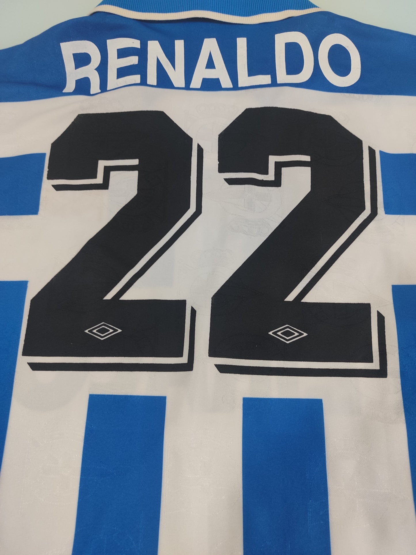 Rara Camisa Deportivo La Coruña – 1996/1997 - de Jogo - de Coleção!