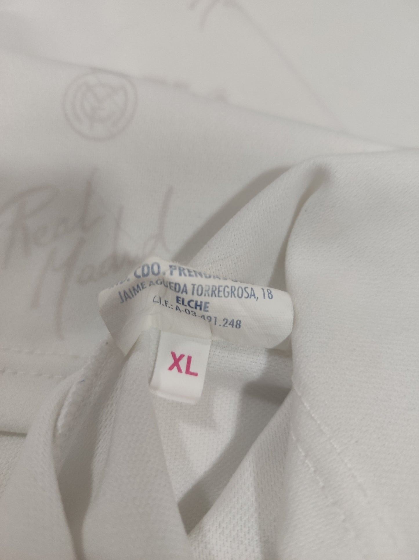 Espetacular Camisa do Real Madrid - 1994/1996 Mangas Longas - de Jogo! - de Coleção!