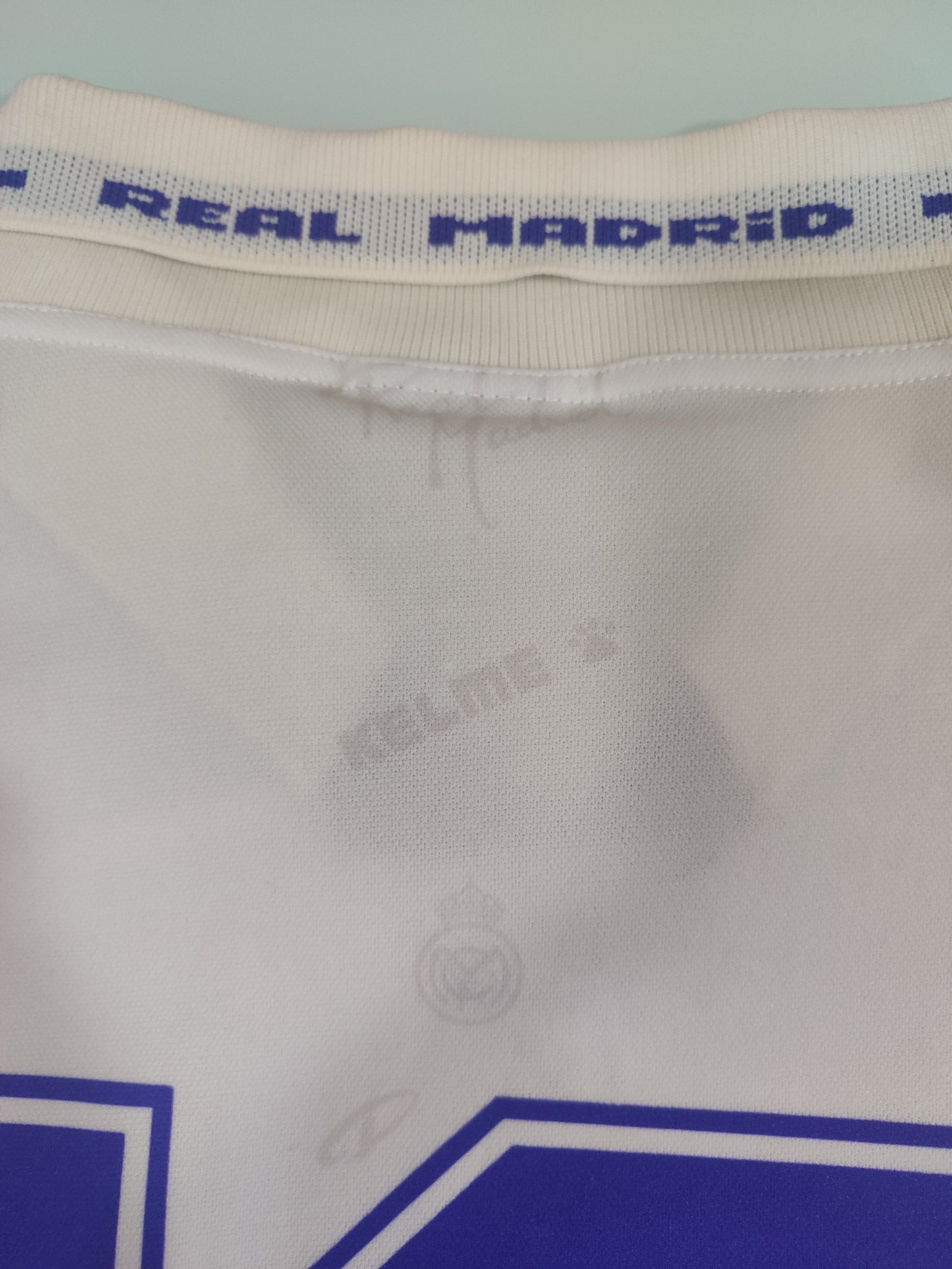 Espetacular Camisa do Real Madrid - 1994/1996 Mangas Longas - de Jogo! - de Coleção!