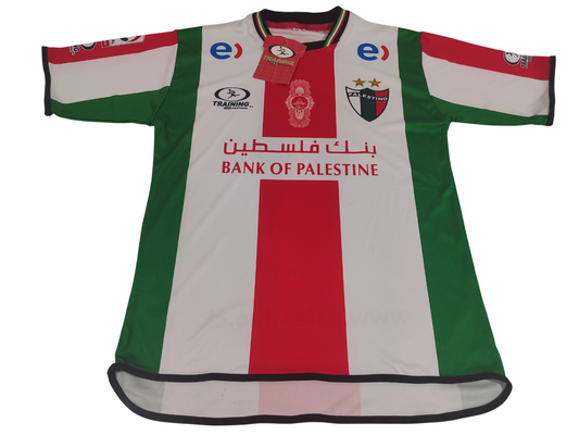 Rara e Histórica Camisa do Palestino - Chile - Mapa Palestina - 2013/2014 - de Coleção!