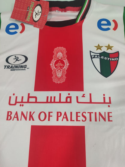 Rara e Histórica Camisa do Palestino - Chile - Mapa Palestina - 2013/2014 - de Coleção!
