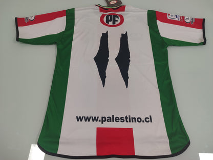 Rara e Histórica Camisa do Palestino - Chile - Mapa Palestina - 2013/2014 - de Coleção!