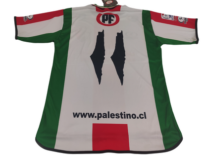 Rara e Histórica Camisa do Palestino - Chile - Mapa Palestina - 2013/2014 - de Coleção!