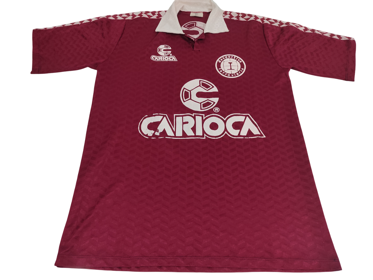 Raridade - Camisa da Desportiva Ferroviária - 1992  - #4 - de Jogo - de Coleção!