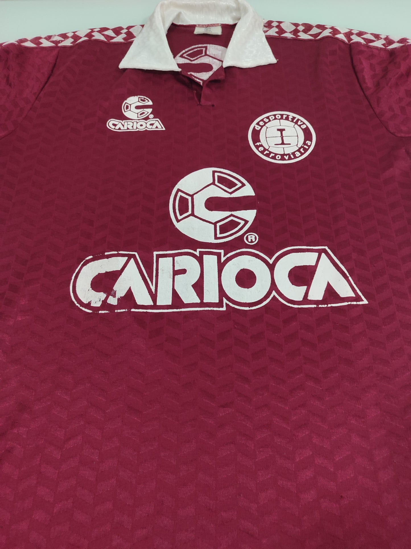 Raridade - Camisa da Desportiva Ferroviária - 1992  - #4 - de Jogo - de Coleção!