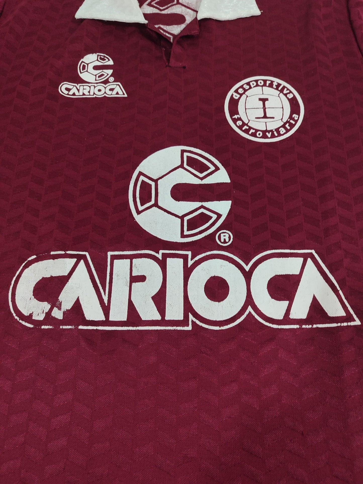 Raridade - Camisa da Desportiva Ferroviária - 1992  - #4 - de Jogo - de Coleção!