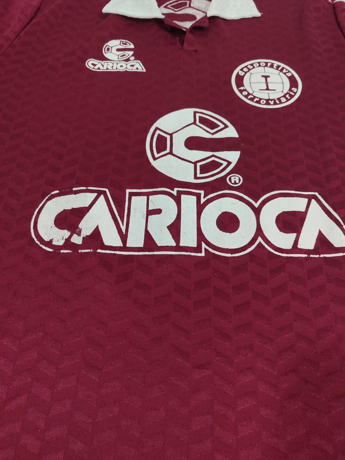 Raridade - Camisa da Desportiva Ferroviária - 1992  - #4 - de Jogo - de Coleção!