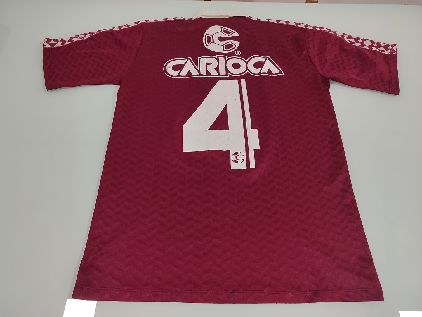 Raridade - Camisa da Desportiva Ferroviária - 1992  - #4 - de Jogo - de Coleção!