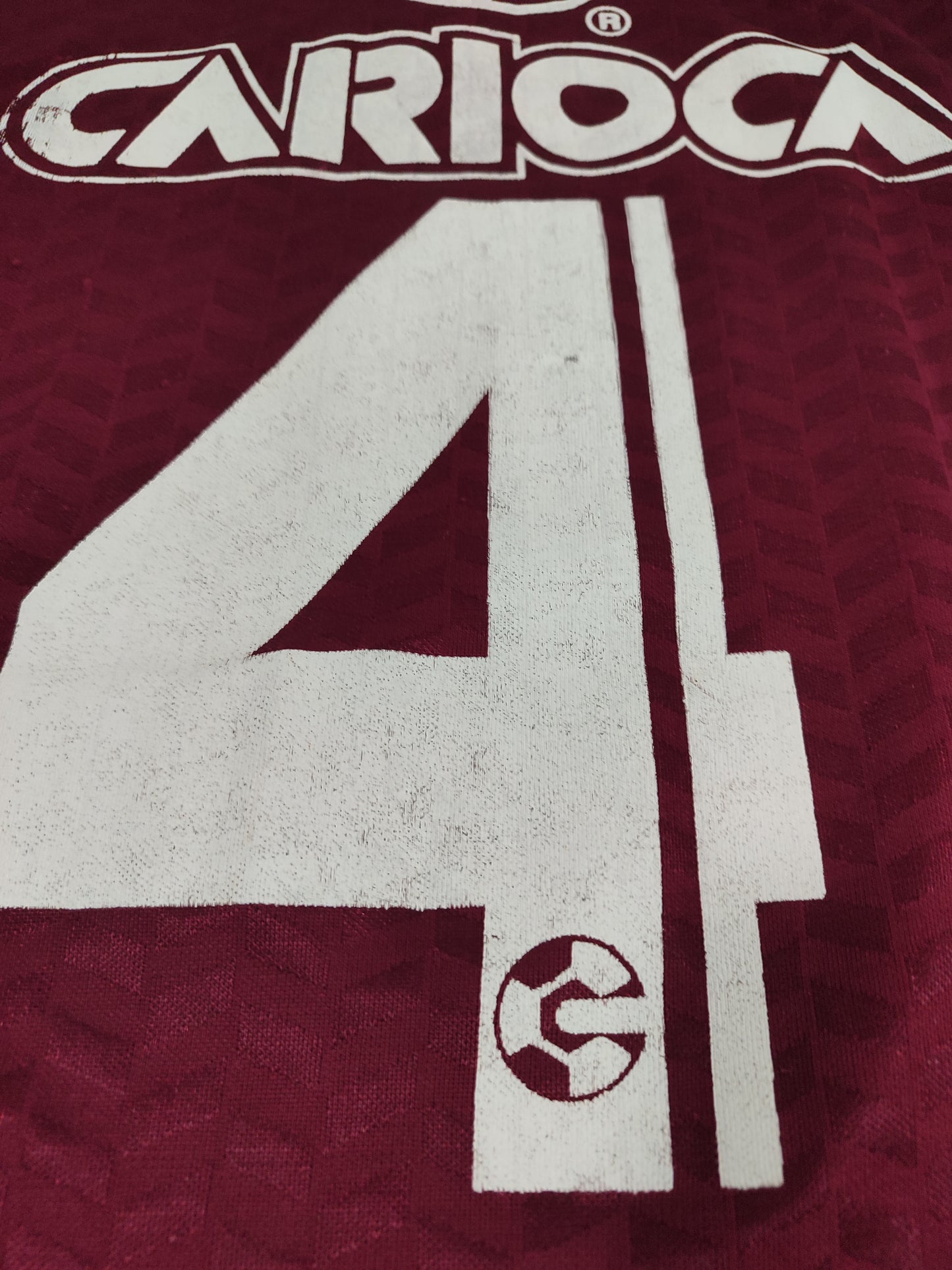 Raridade - Camisa da Desportiva Ferroviária - 1992  - #4 - de Jogo - de Coleção!