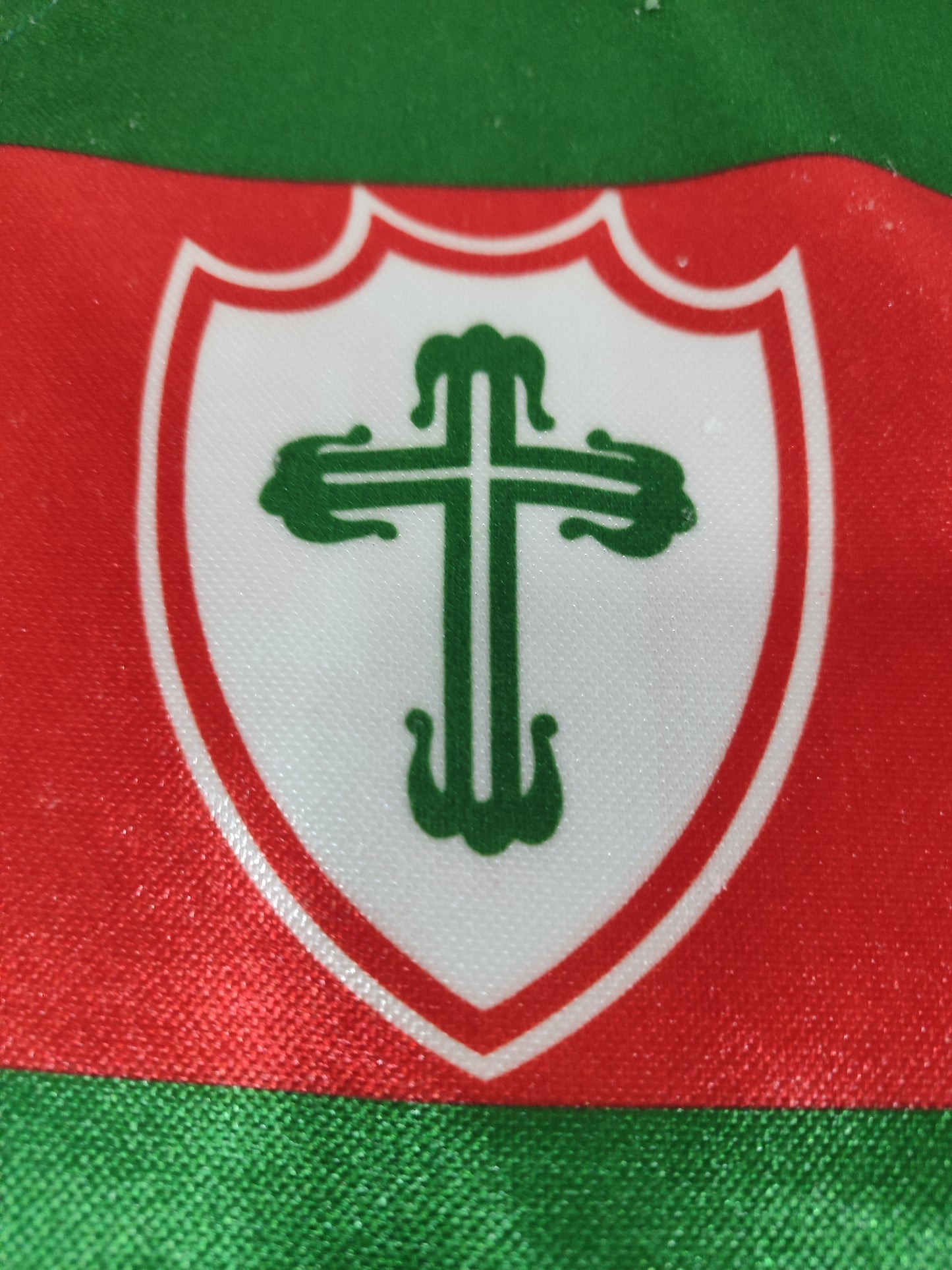 Raridade - Camisa da Portuguesa - 1995/96  - #16 Flávio Guarujá - de Jogo - de Coleção!