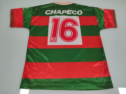 Raridade - Camisa da Portuguesa - 1995/96  - #16 Flávio Guarujá - de Jogo - de Coleção!