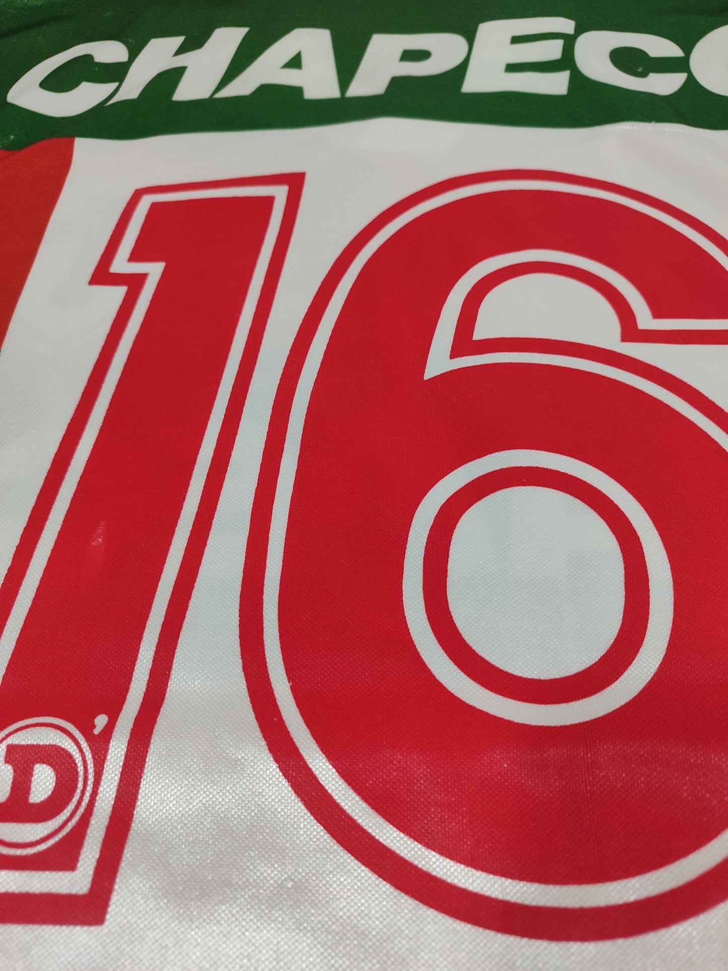 Raridade - Camisa da Portuguesa - 1995/96  - #16 Flávio Guarujá - de Jogo - de Coleção!