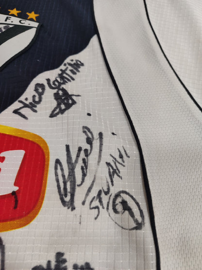 Espetacular Camisa do Danubio - 2006/2007 - Campeão Uruguayo - Nacho González - de Jogo - de Coleção!