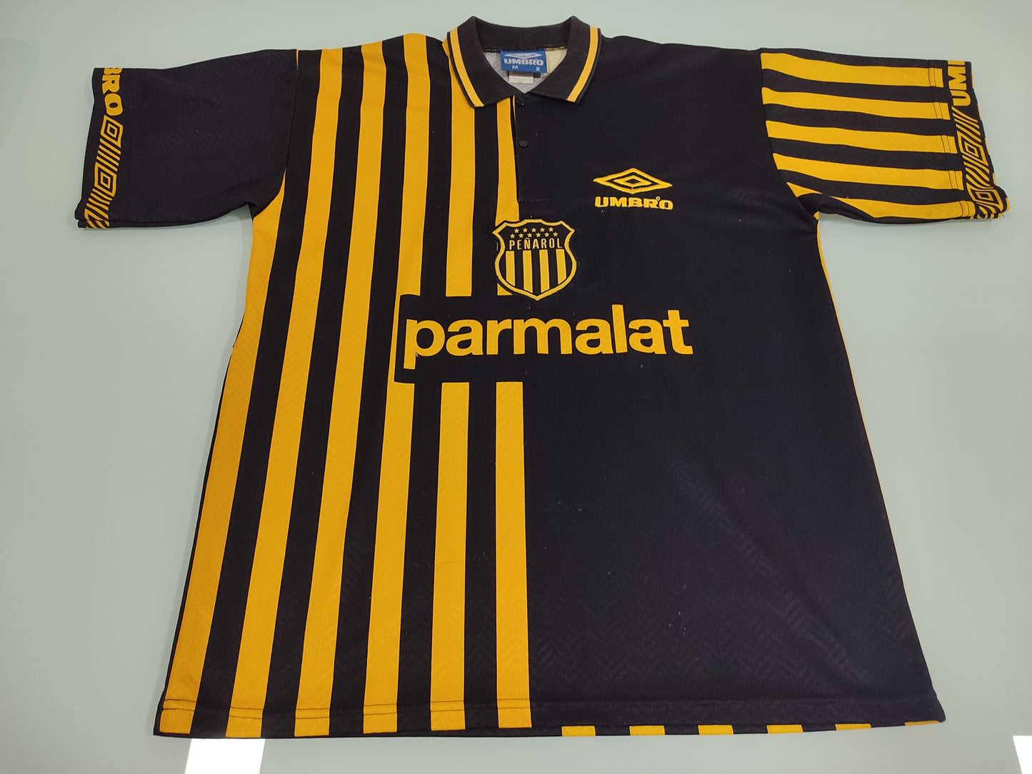 Raridade Absoluta - Peñarol Uruguai - Uruguay - Third - 1996-1997 - Pato Aguilera - de Jogo - de Coleção!