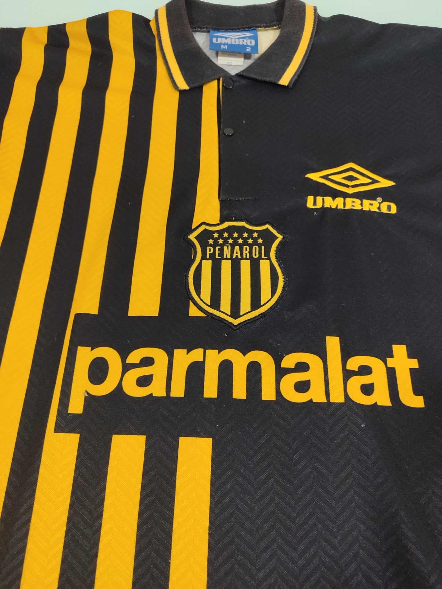 Raridade Absoluta - Peñarol Uruguai - Uruguay - Third - 1996-1997 - Pato Aguilera - de Jogo - de Coleção!