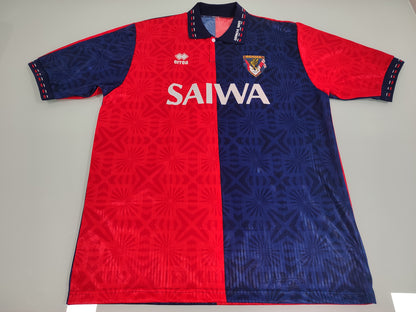 Espetacular Camisa Genoa – Calcio Anos 90! - #6 Usada em Jogo - de Coleção!