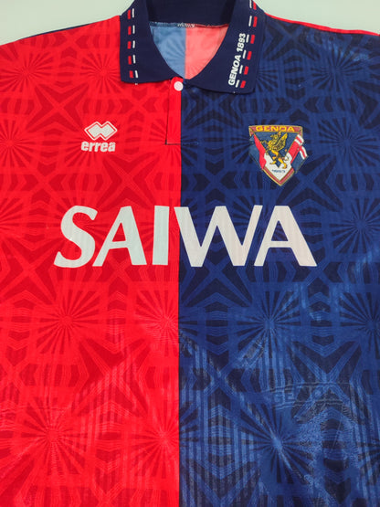Espetacular Camisa Genoa – Calcio Anos 90! - #6 Usada em Jogo - de Coleção!