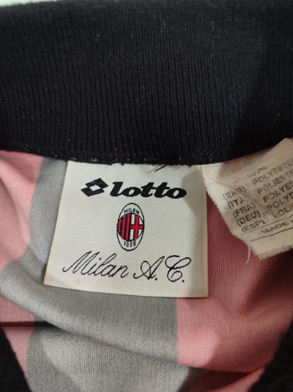 Raridade Espetacular Camisa Milan 1993/1994 – Van Basten - Mangas Longas - de Coleção!