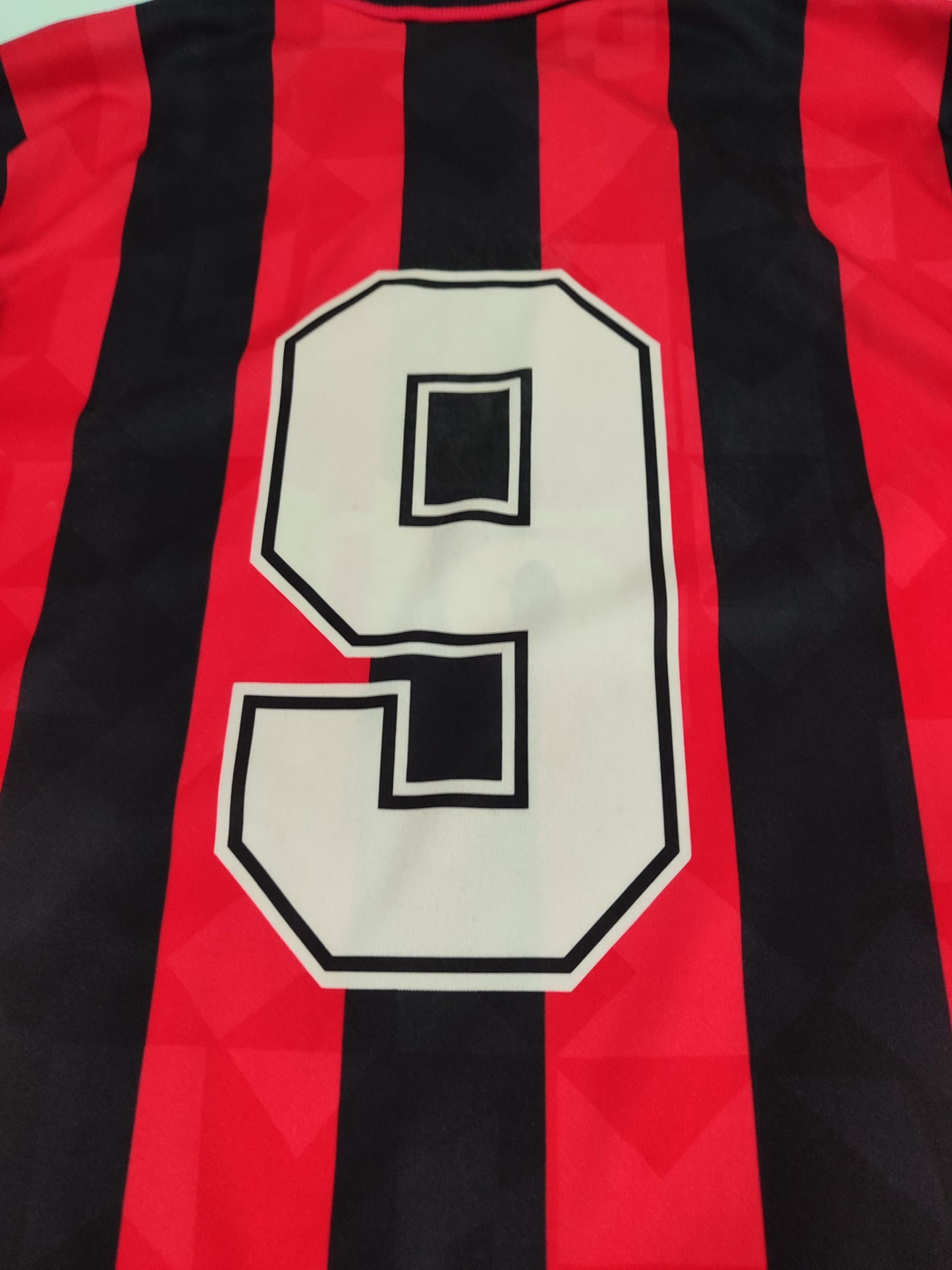 Raridade Espetacular Camisa Milan 1993/1994 – Van Basten - Mangas Longas - de Coleção!