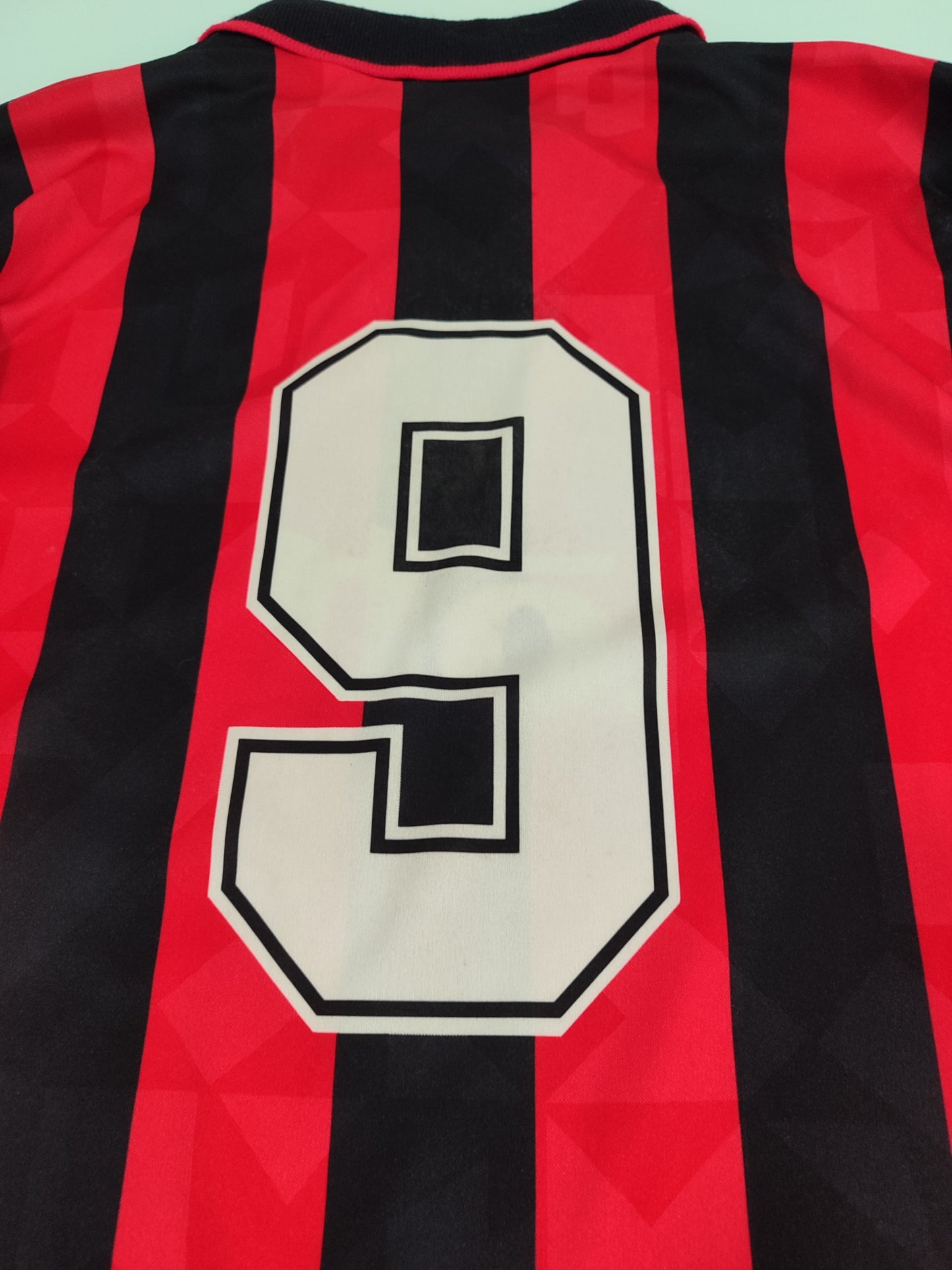 Raridade Espetacular Camisa Milan 1993/1994 – Van Basten - Mangas Longas - de Coleção!