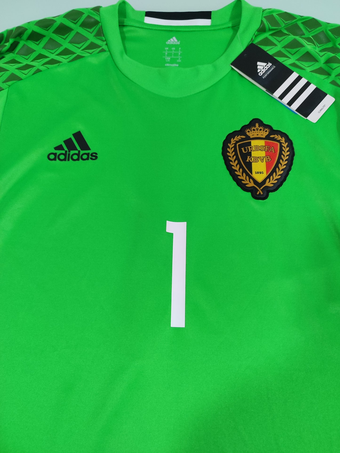 Raridade - Espetacular Camisa da Seleção da Bélgica - Modelo Player - Courtois
