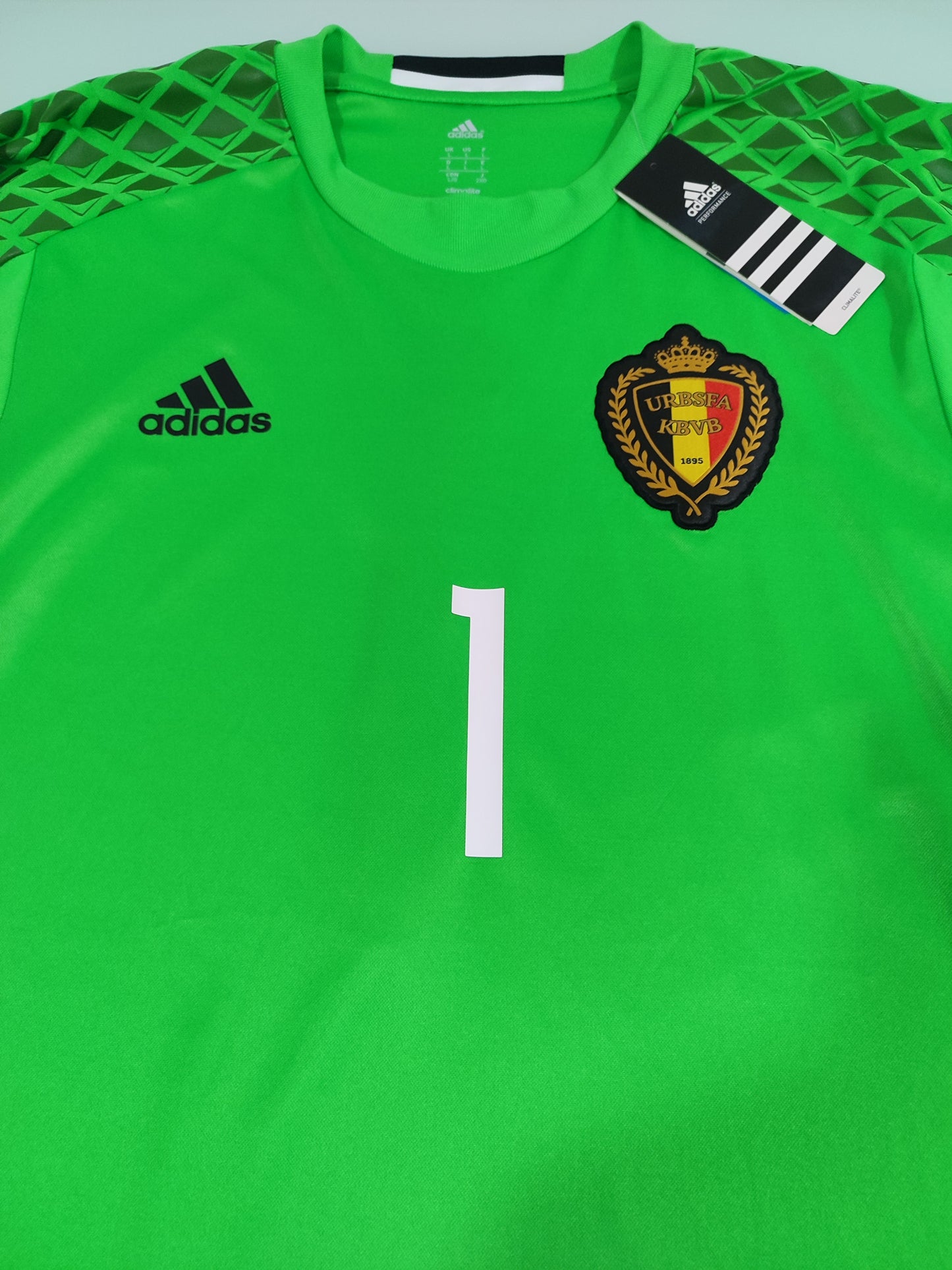 Raridade - Espetacular Camisa da Seleção da Bélgica - Modelo Player - Courtois