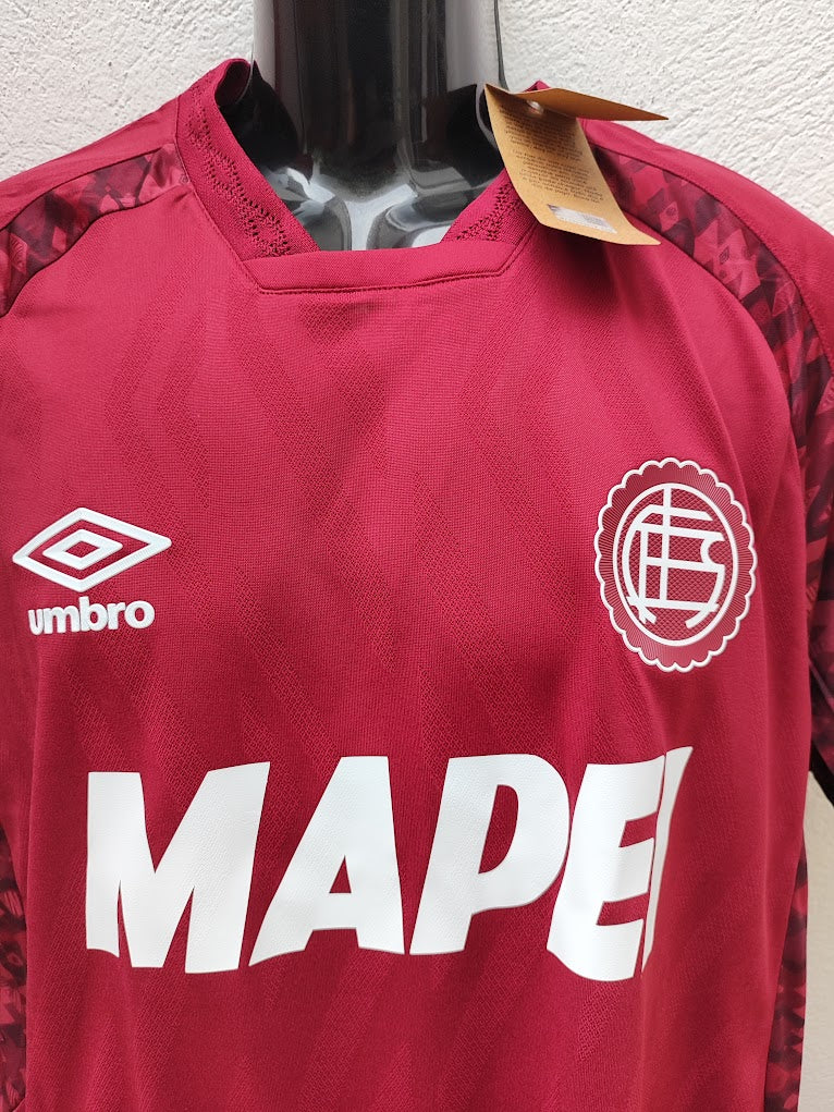 Camisa Oficial Lanús 2025 - Umbro Com Patrocinio