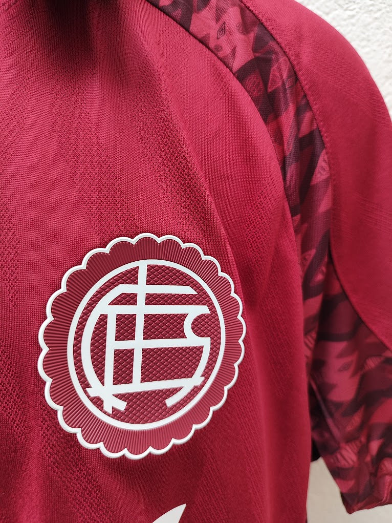 Camisa Oficial Lanús 2025 - Umbro Com Patrocinio