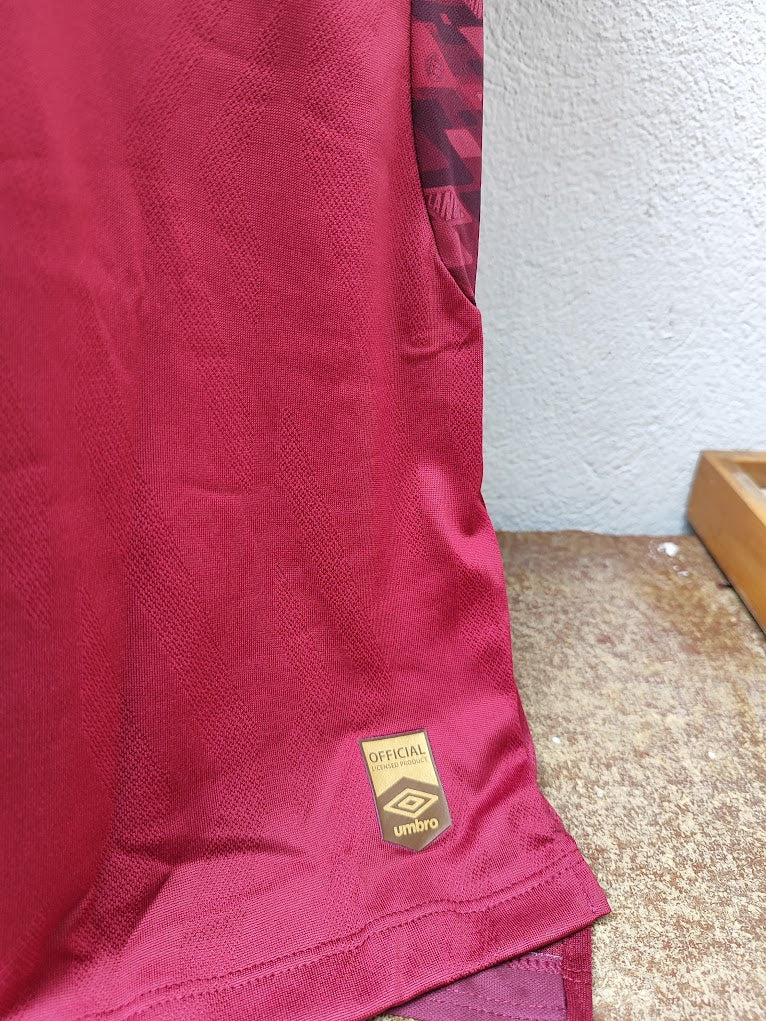 Camisa Oficial Lanús 2025 - Umbro Com Patrocinio