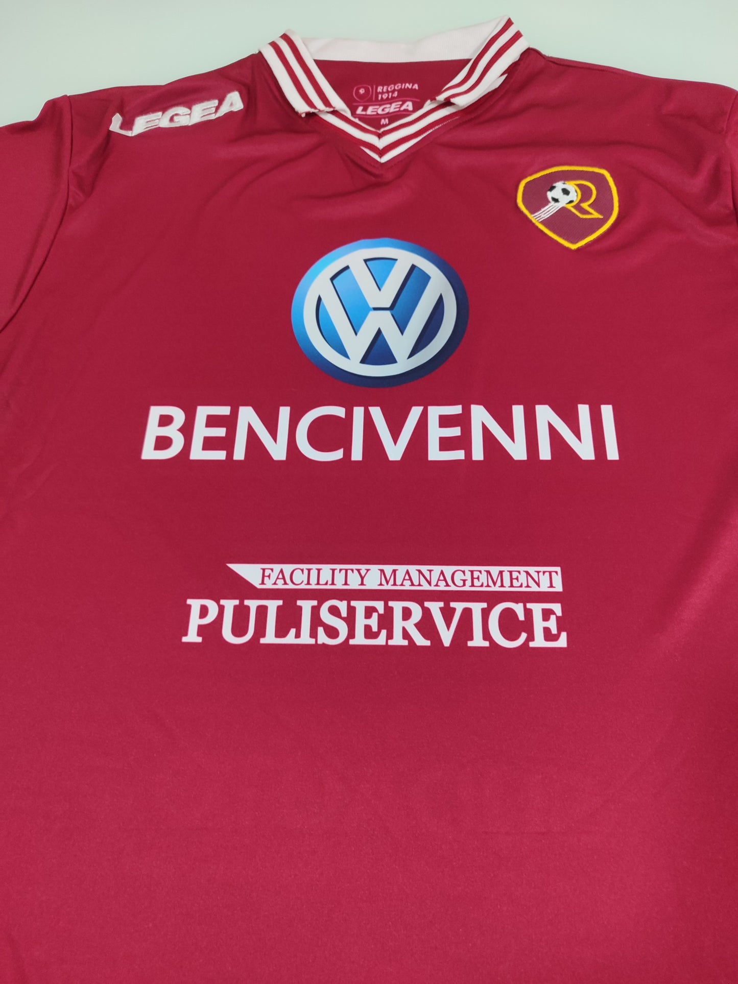 Raridade - Camisa da Reggina Calcio - Itália - Modelo Jogador