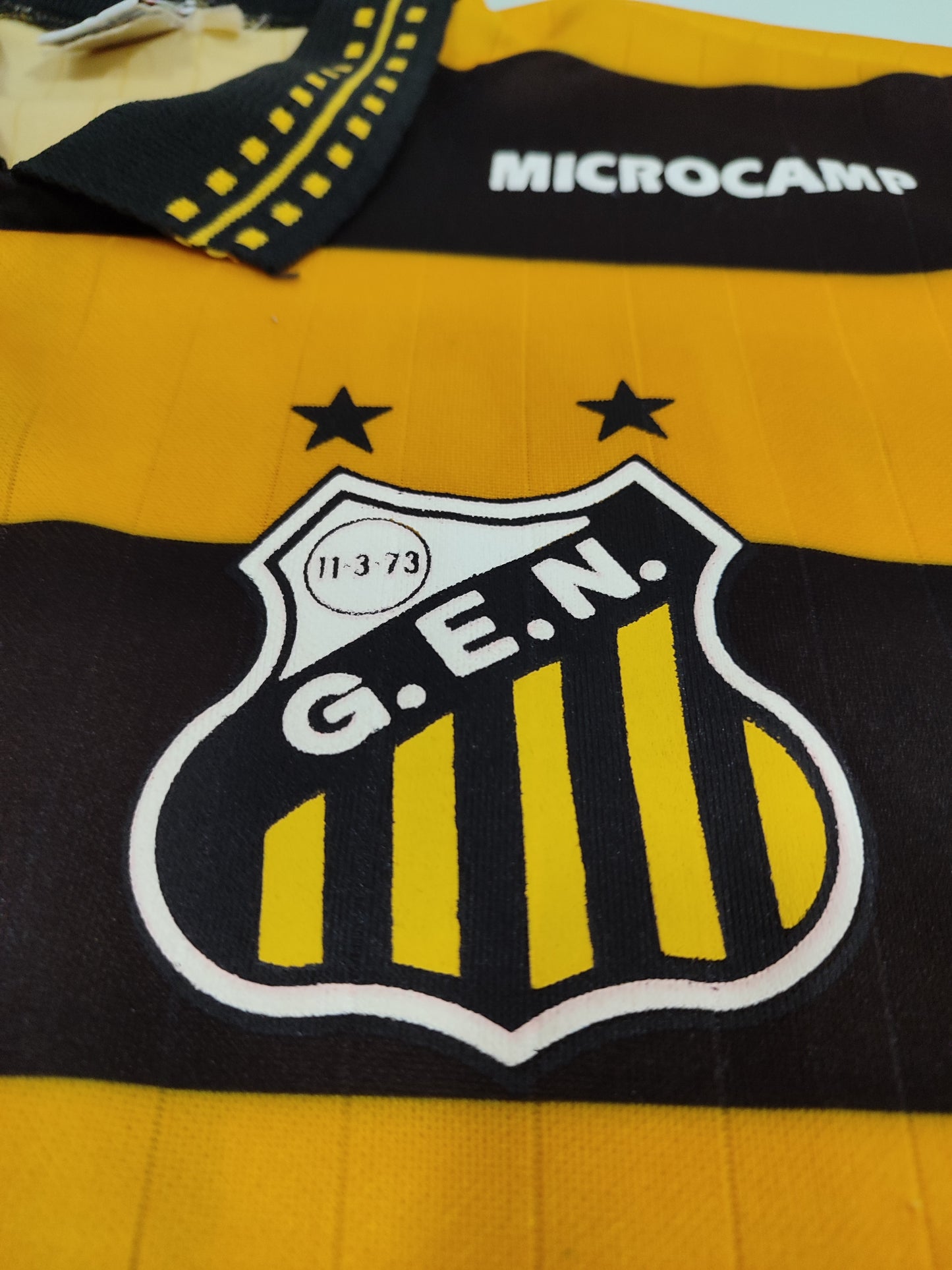 Raridade - Linda Camisa do Novorizontino - Tigre - Finta Anos 90  - #9 - de Jogo - de Coleção!