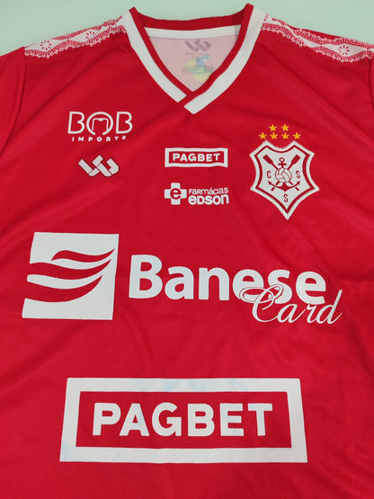 Rara E Linda Camisa do Sergipe - Usada em Jogo - Com Pinturas - De Coleção!