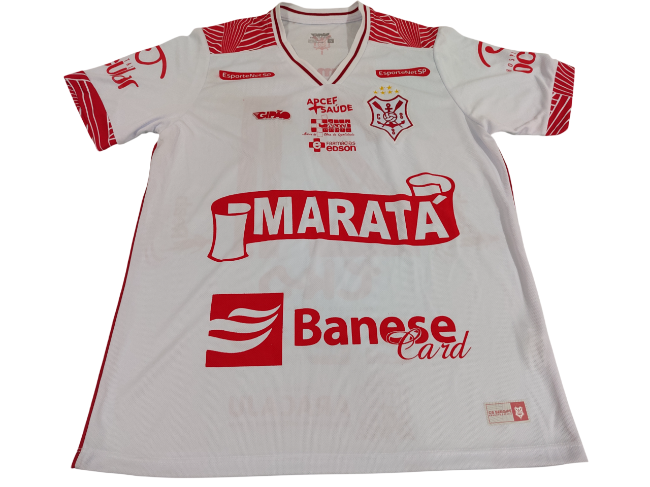 Linda Camisa Do Sergipe - De Jogo - Em Pinturas - De Coleção!
