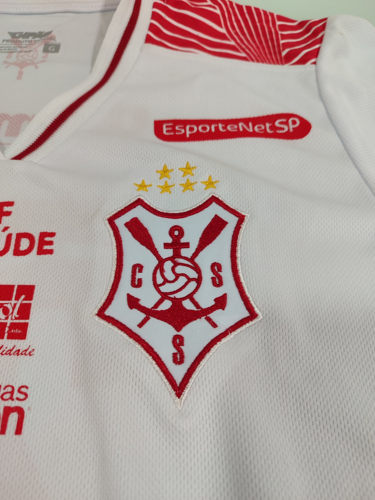 Linda Camisa Do Sergipe - De Jogo - Em Pinturas - De Coleção!