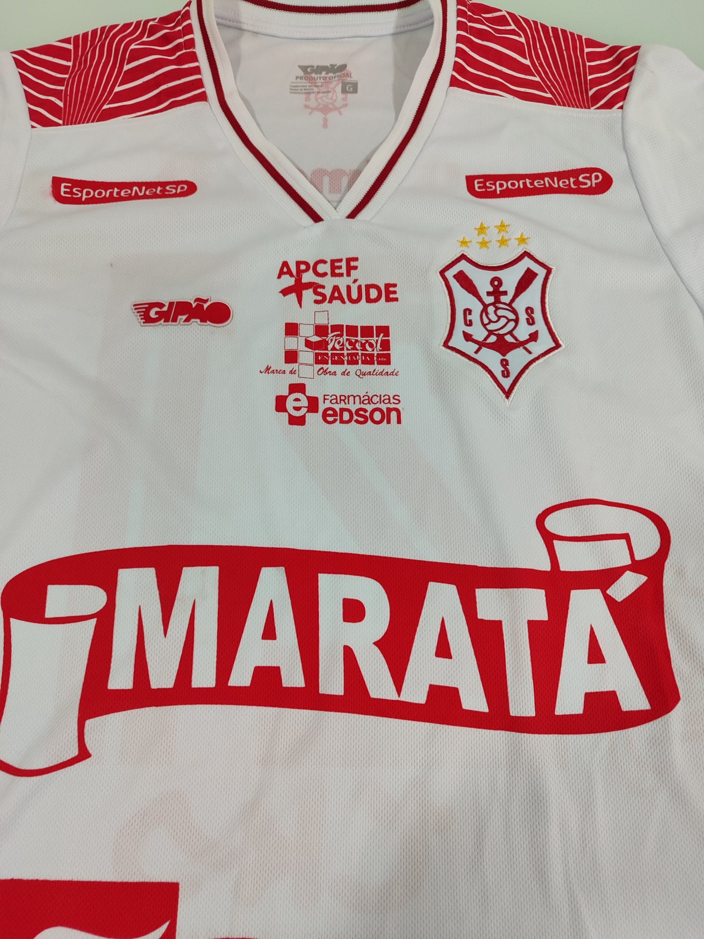 Linda Camisa Do Sergipe - De Jogo - Em Pinturas - De Coleção!