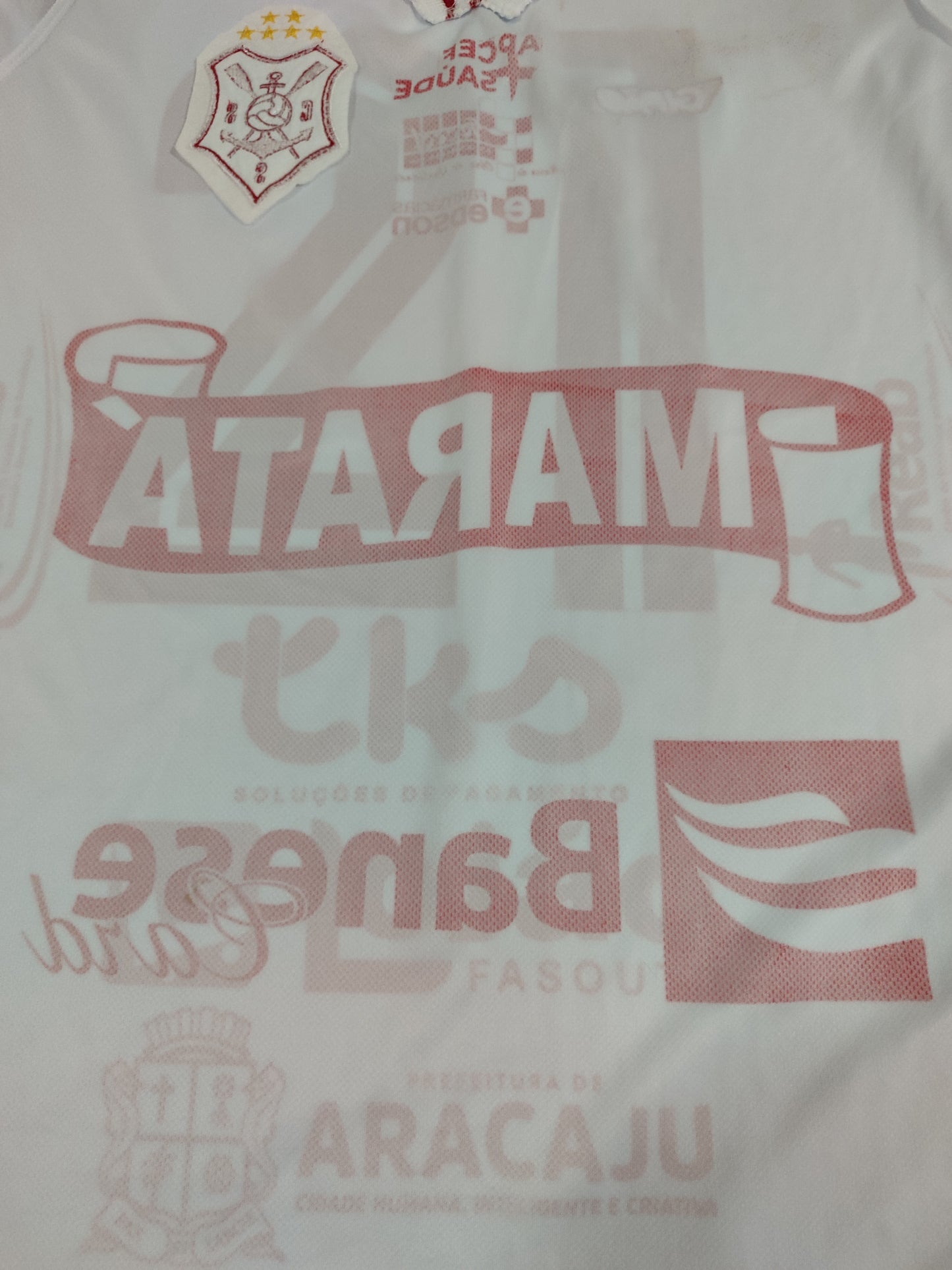 Linda Camisa Do Sergipe - De Jogo - Em Pinturas - De Coleção!