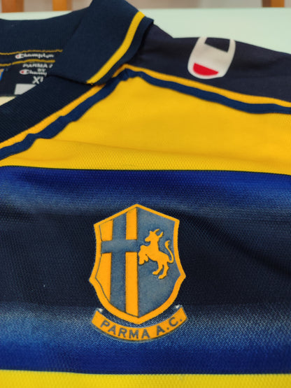 Sensacional - Parma Anos 2000! Manga Longa - Usada em Jogo - de Coleção!