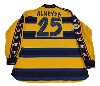 Sensacional - Parma Anos 2000! Manga Longa - Usada em Jogo - de Coleção!