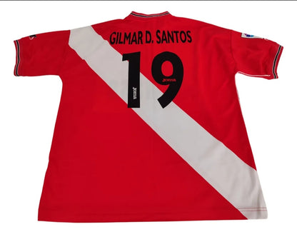Sensacional - Camisa Antiga Rayo Vallecano - Patrocínio Abelha - Usada Jogo - de Coleção!