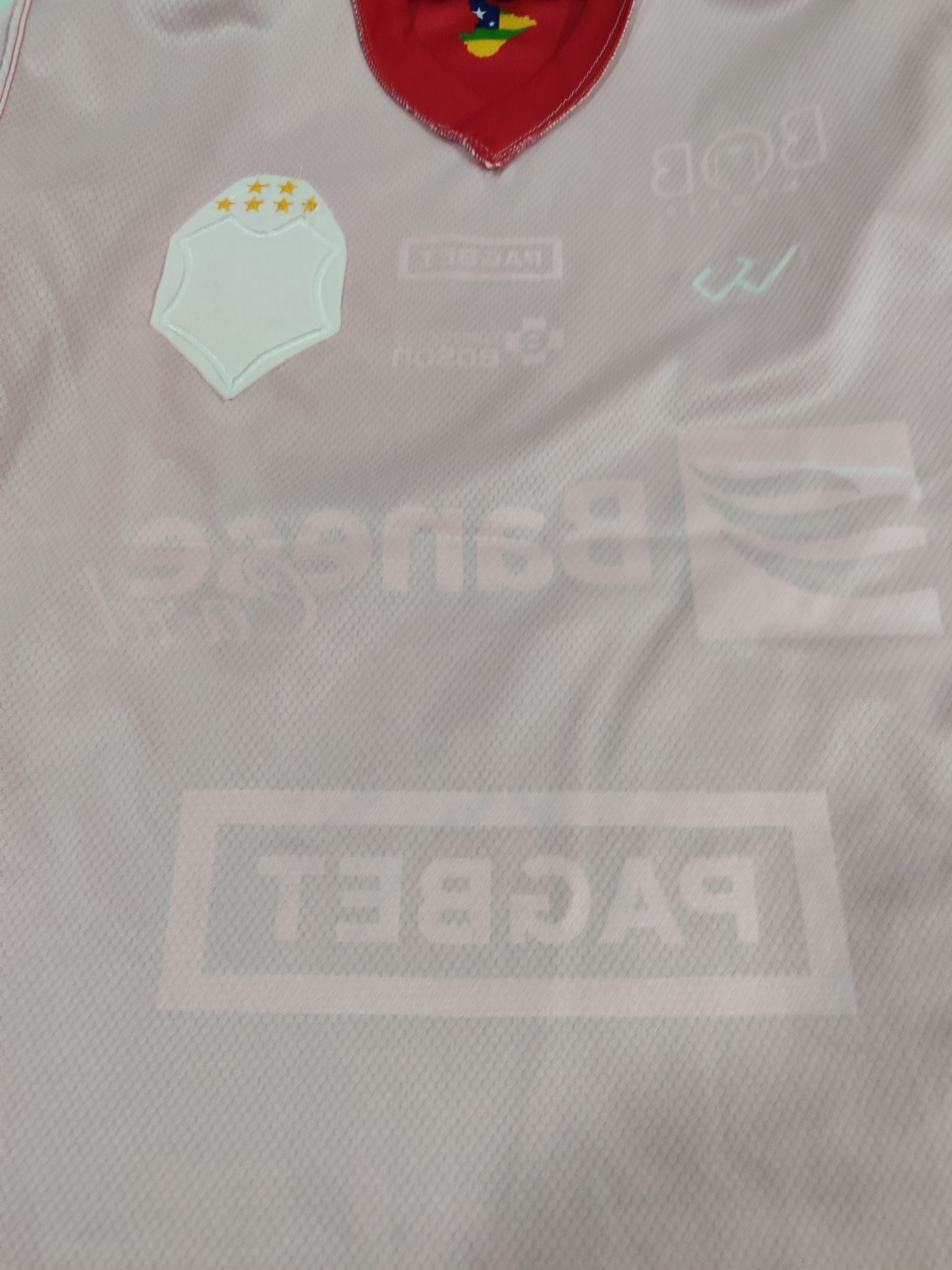 Rara E Linda Camisa do Sergipe - Usada em Jogo - Com Pinturas - De Coleção!