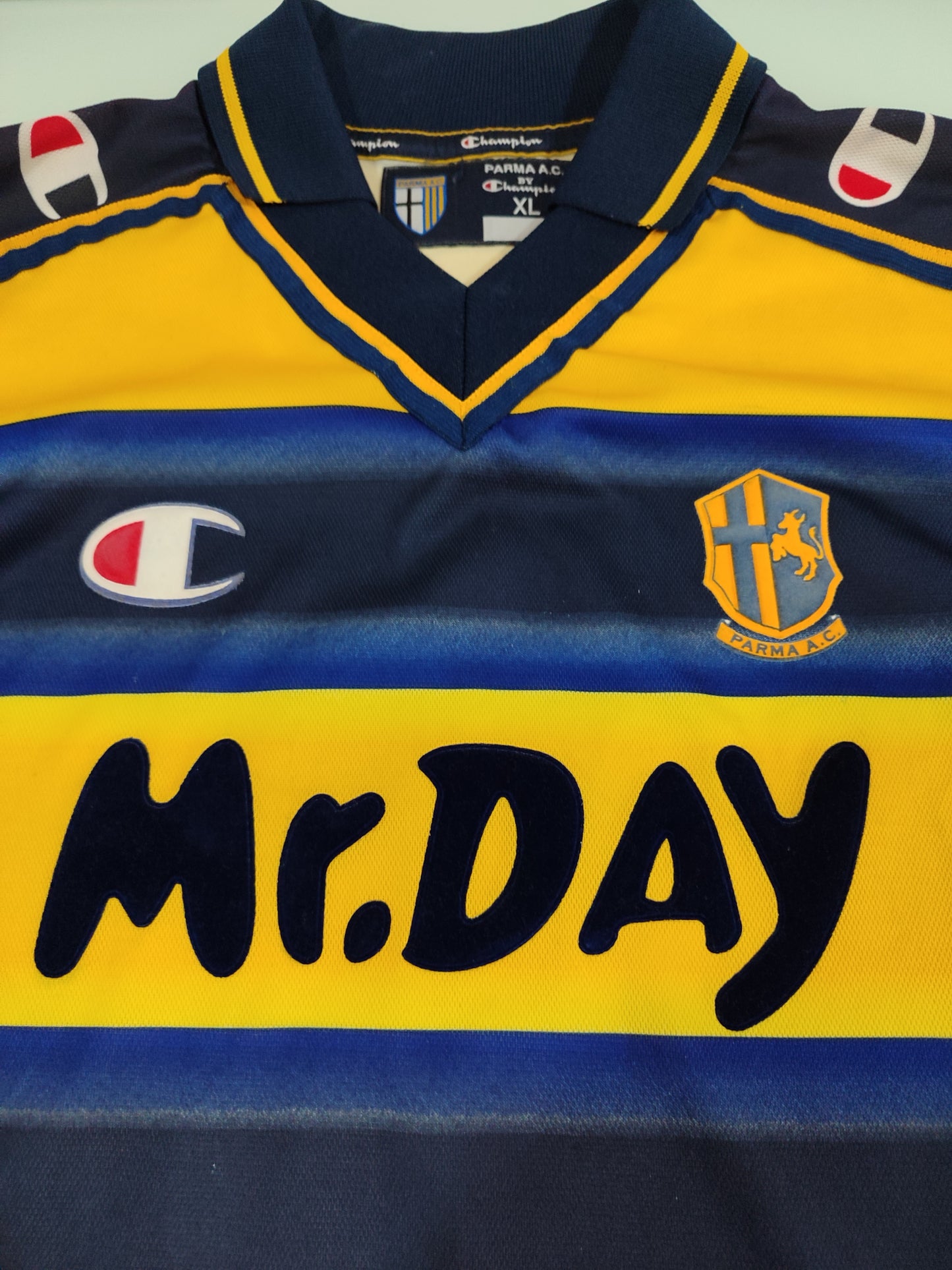 Sensacional - Parma Anos 2000! Manga Longa - Usada em Jogo - de Coleção!