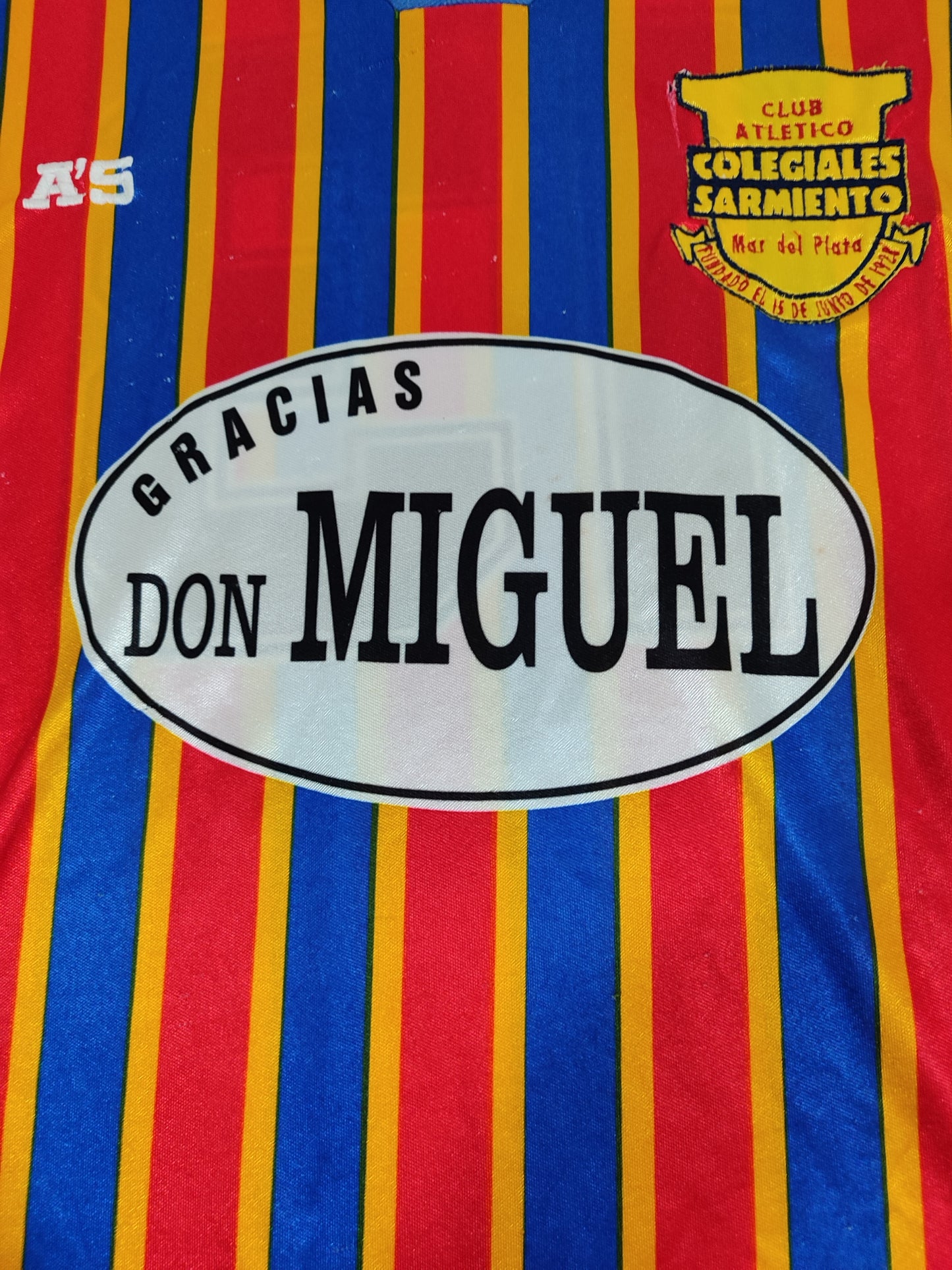 Raridade Argentina! Colegiales Sarmiento - De Jogo - de Coleção!