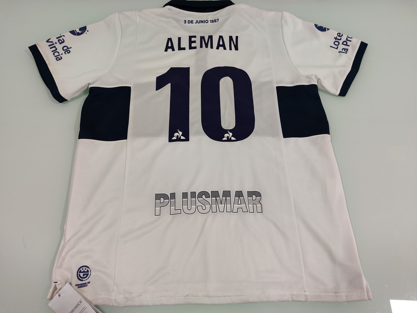 Raridade Argentina - Camisa Gimnasia La Plata - Le Coq - Modelo Jogador - de Coleção!