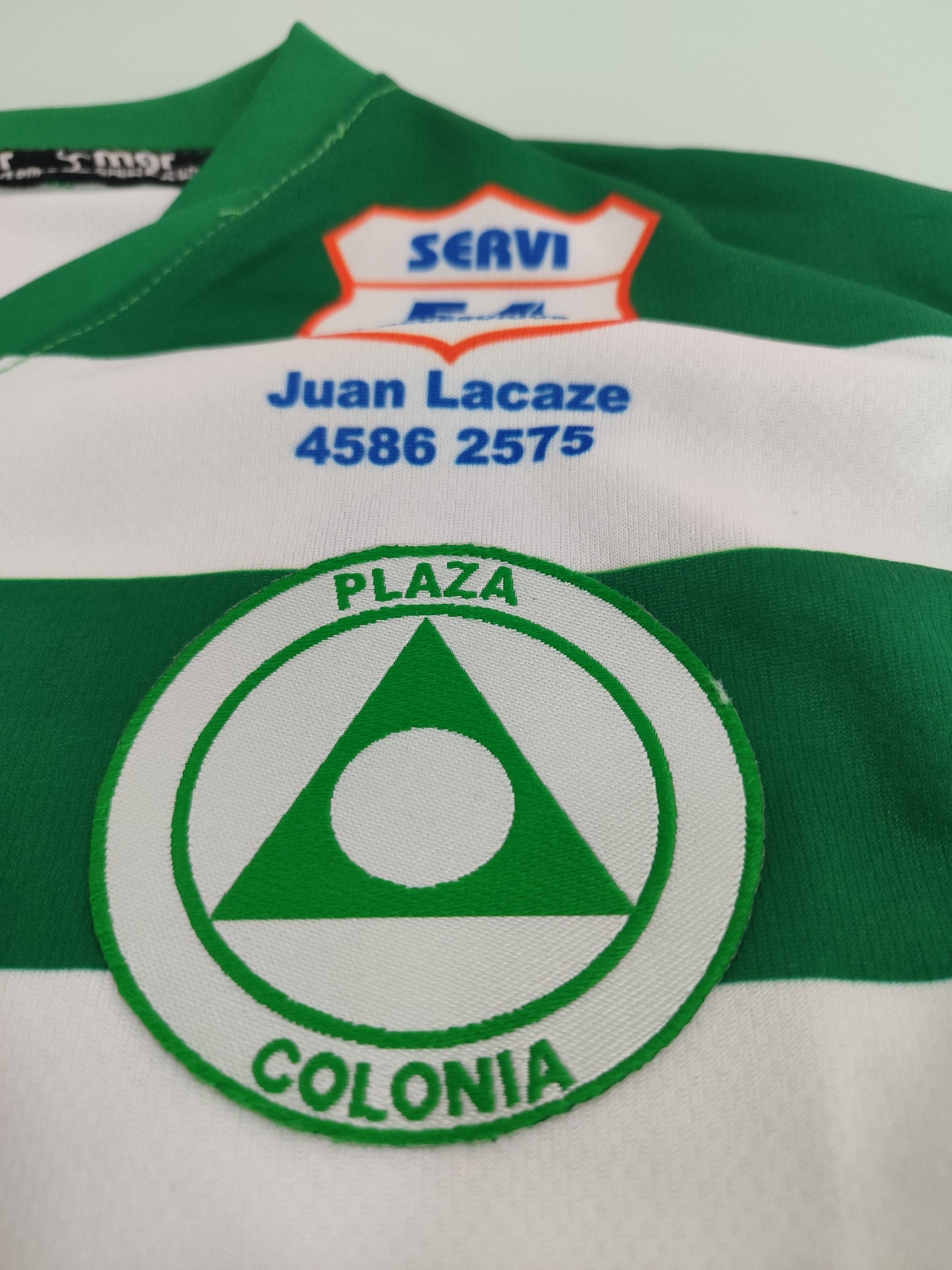 Raridade Uruguai! Plaza Colonia - Camisa Histórica Usada em Jogo - de Coleção!